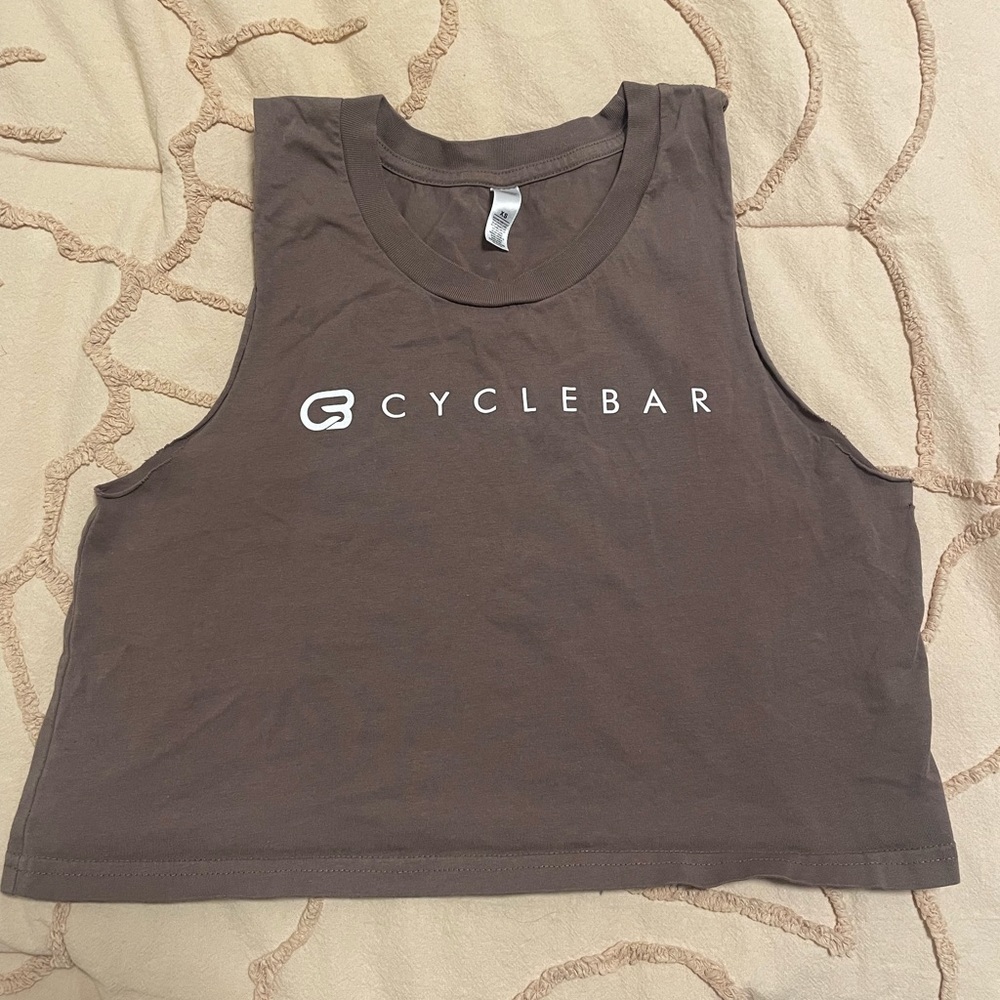 Cyclebar cropped tank